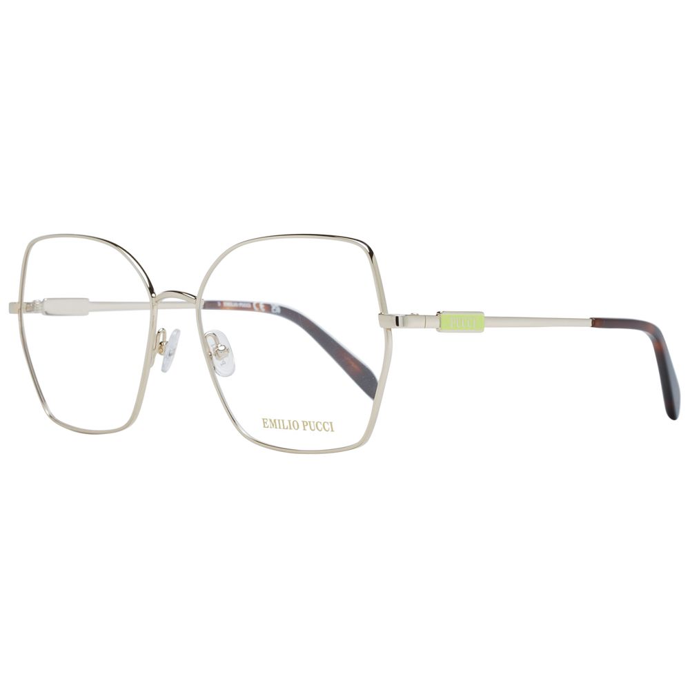 Emilio Pucci Gold Metal Glasses (Frames) | Regal Royce