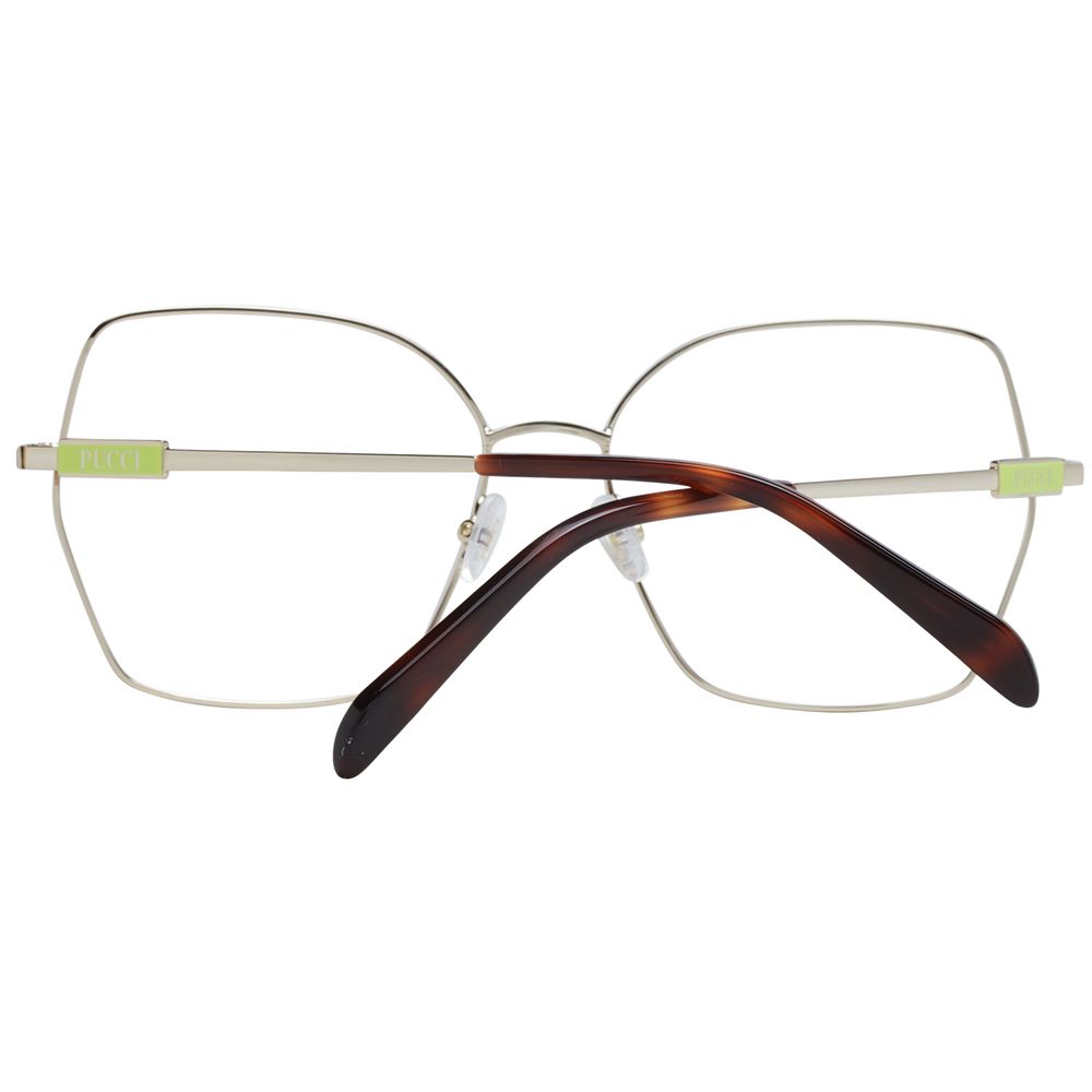 Emilio Pucci Gold Metal Glasses (Frames) | Regal Royce
