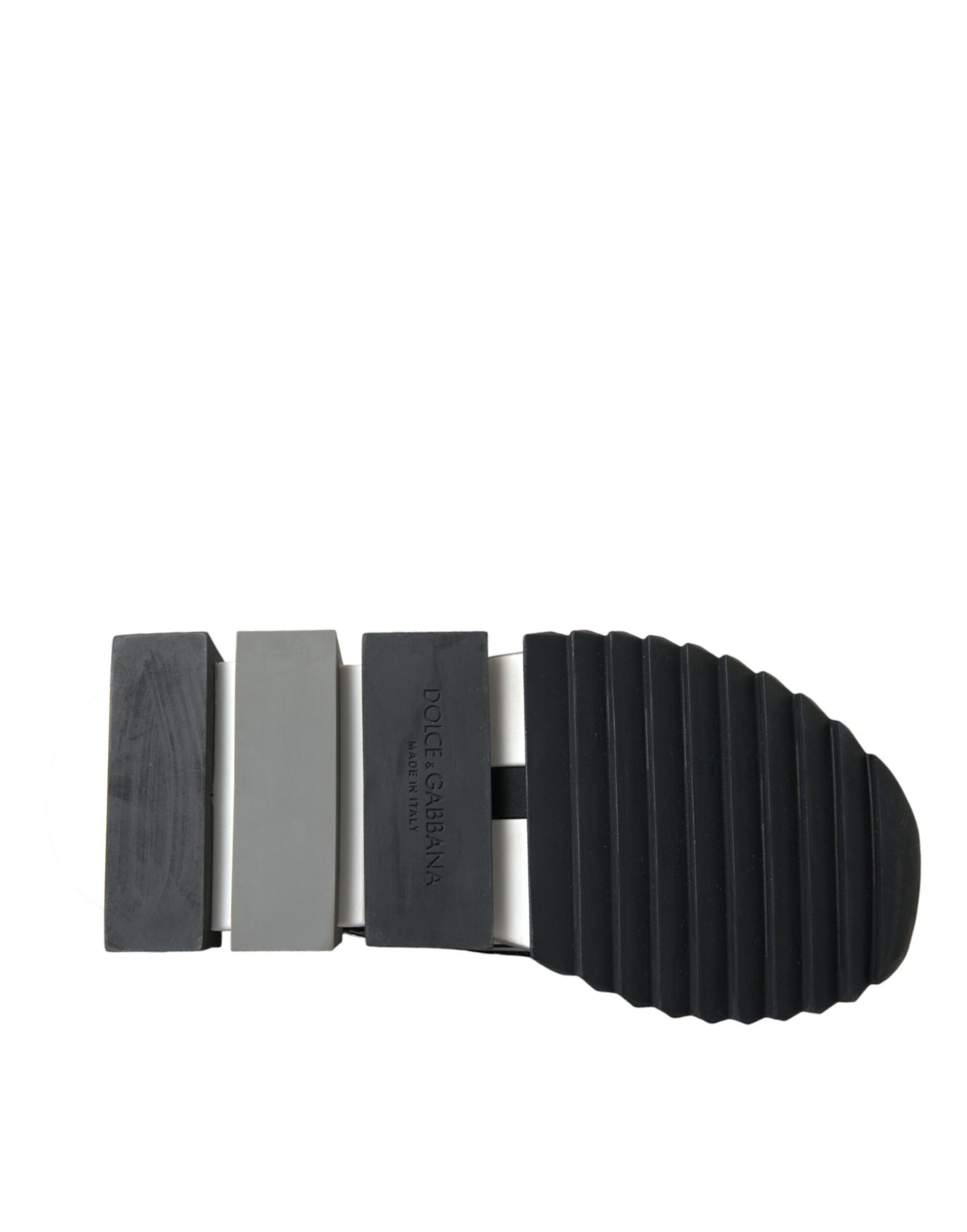 Dolce & Gabbana Black White Slip On Sorrento Sneakers Shoes | Regal Royce