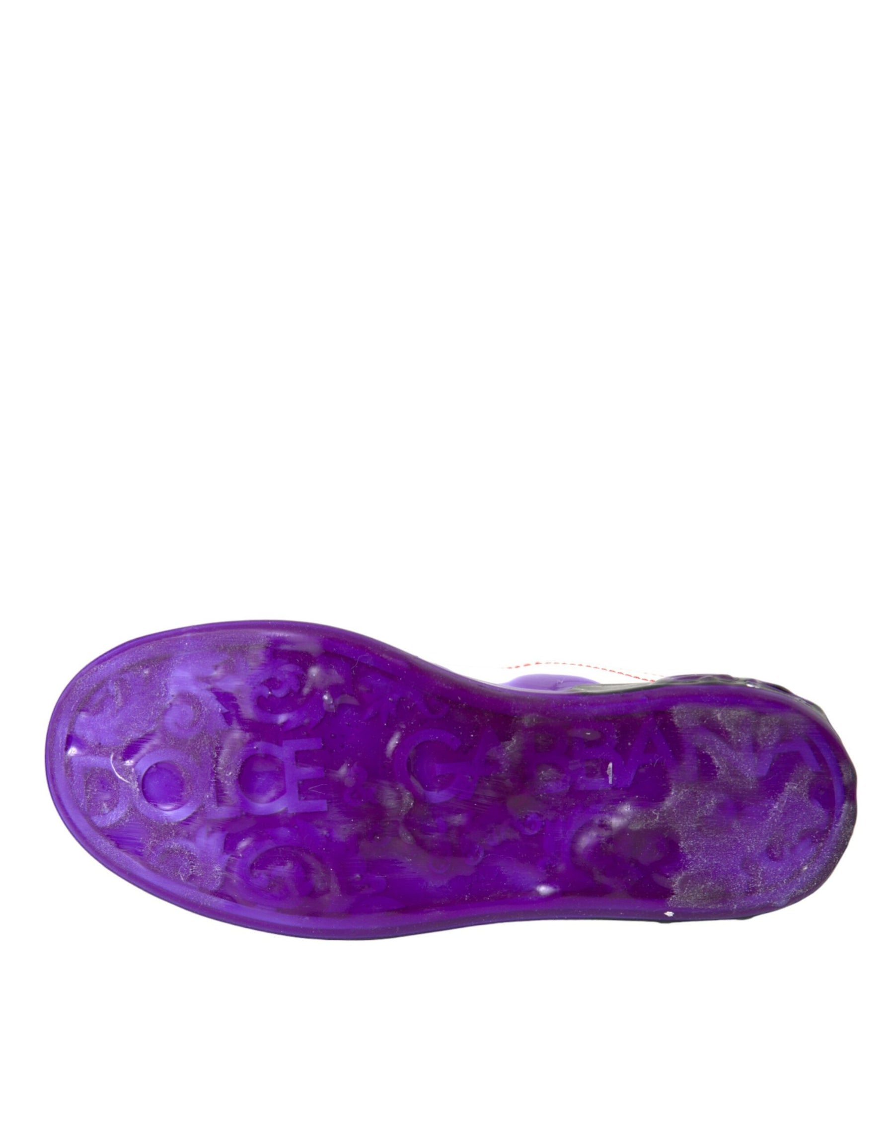 Dolce & Gabbana White Leather Portofino Low Top Sneakers Shoes | Regal Royce