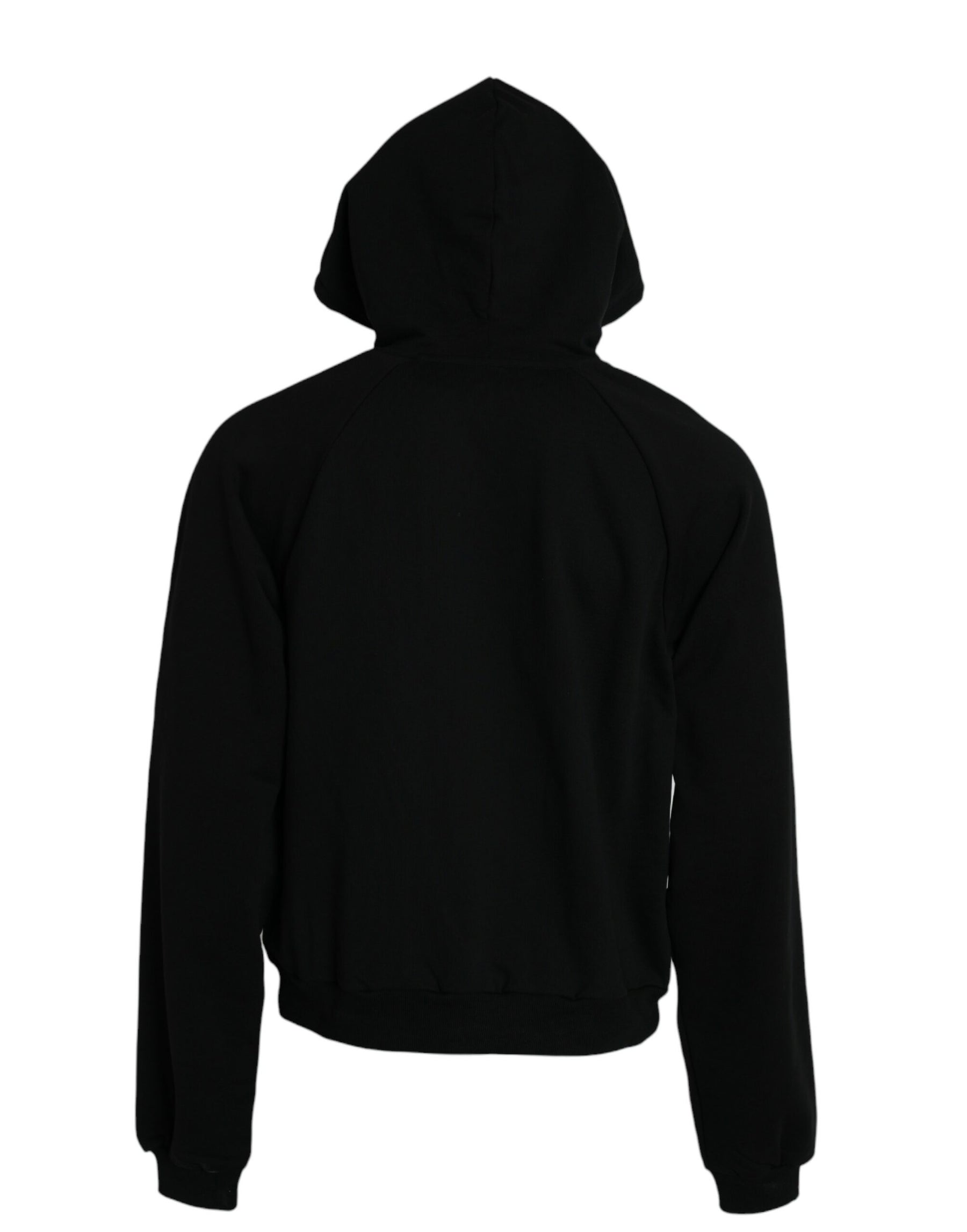 Balenciaga Black Cotton Logo Hooded Pullover Sweatshirt Sweater | Regal Royce