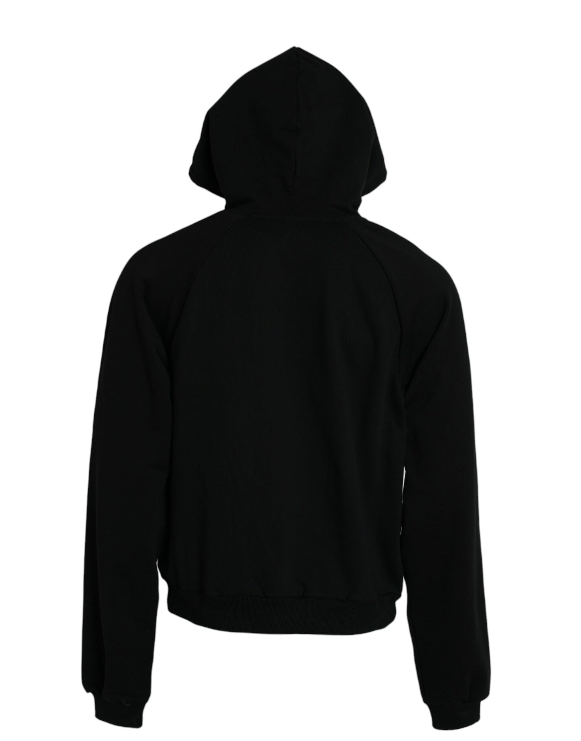 Balenciaga Black Cotton Logo Hooded Pullover Sweatshirt Sweater | Regal Royce