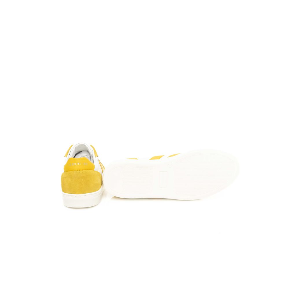 Cerruti 1881 Yellow Cowhide Men Sneaker | Regal Royce