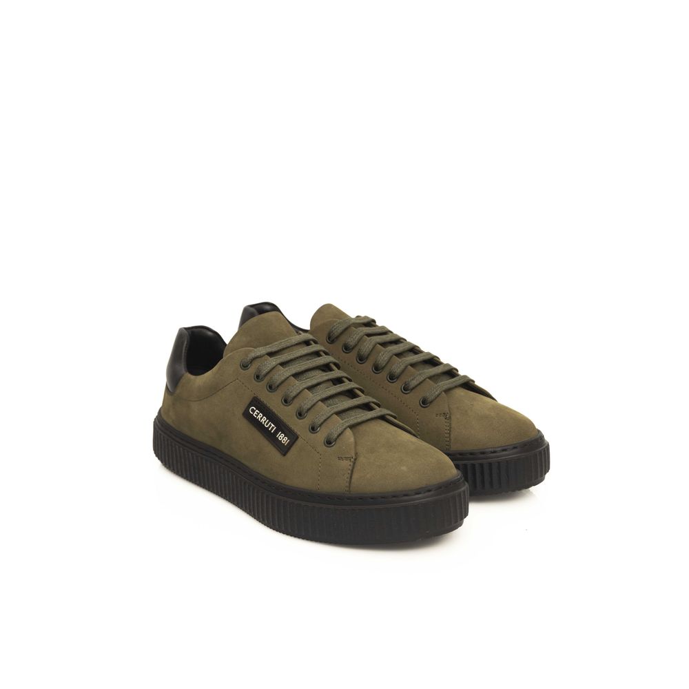 Cerruti 1881 Green Cowhide Men Sneaker | Regal Royce