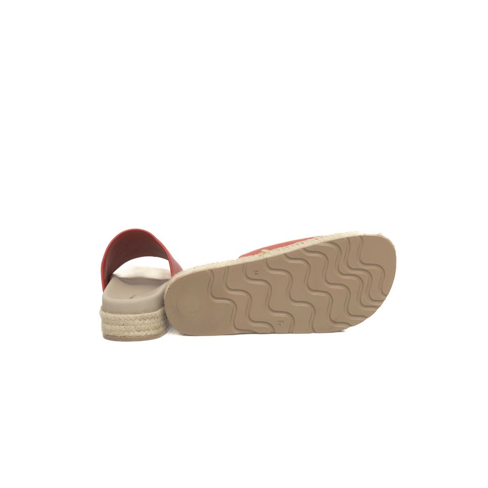 Cerruti 1881 Red Calfskin Women Sandal | Regal Royce