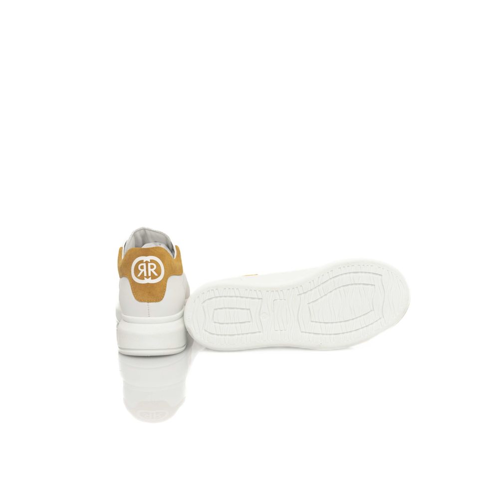 Cerruti 1881 White Leather Women Sneaker | Regal Royce
