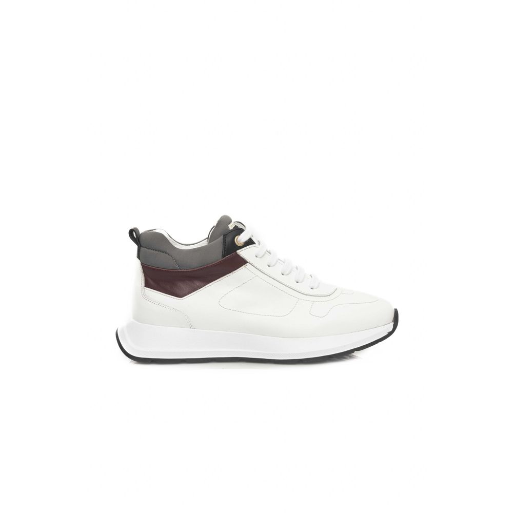 Cerruti 1881 White COW Leather Sneaker | Regal Royce