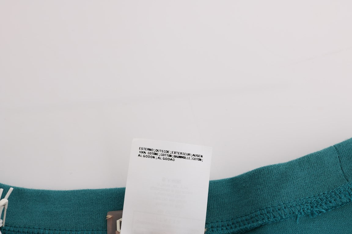 John Galliano Green Cotton Oversized Sweater | Regal Royce