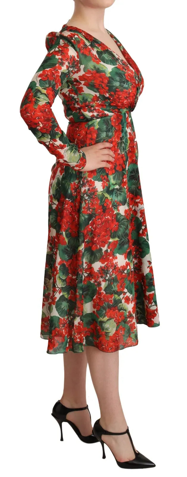 Dolce & Gabbana Multicolor Portofino-Print Shift Dress | Regal Royce