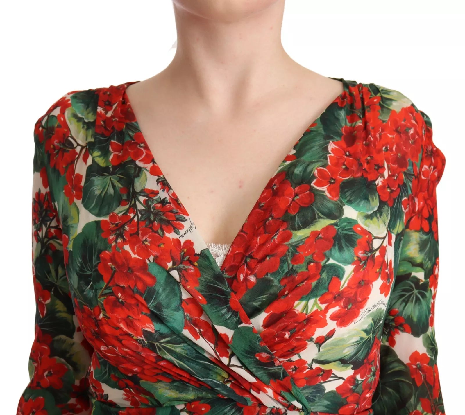 Dolce & Gabbana Multicolor Portofino-Print Shift Dress | Regal Royce