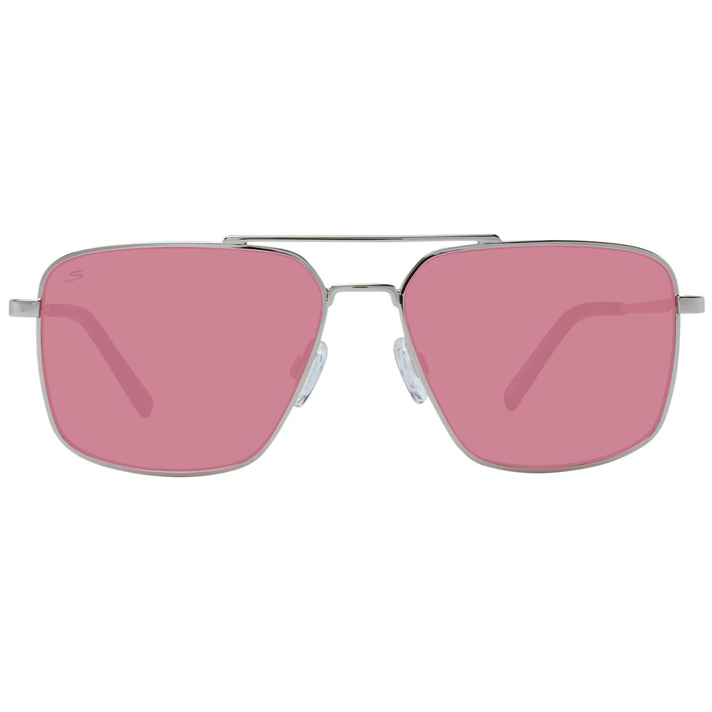 Serengeti Silver Metal Sunglasses | Regal Royce