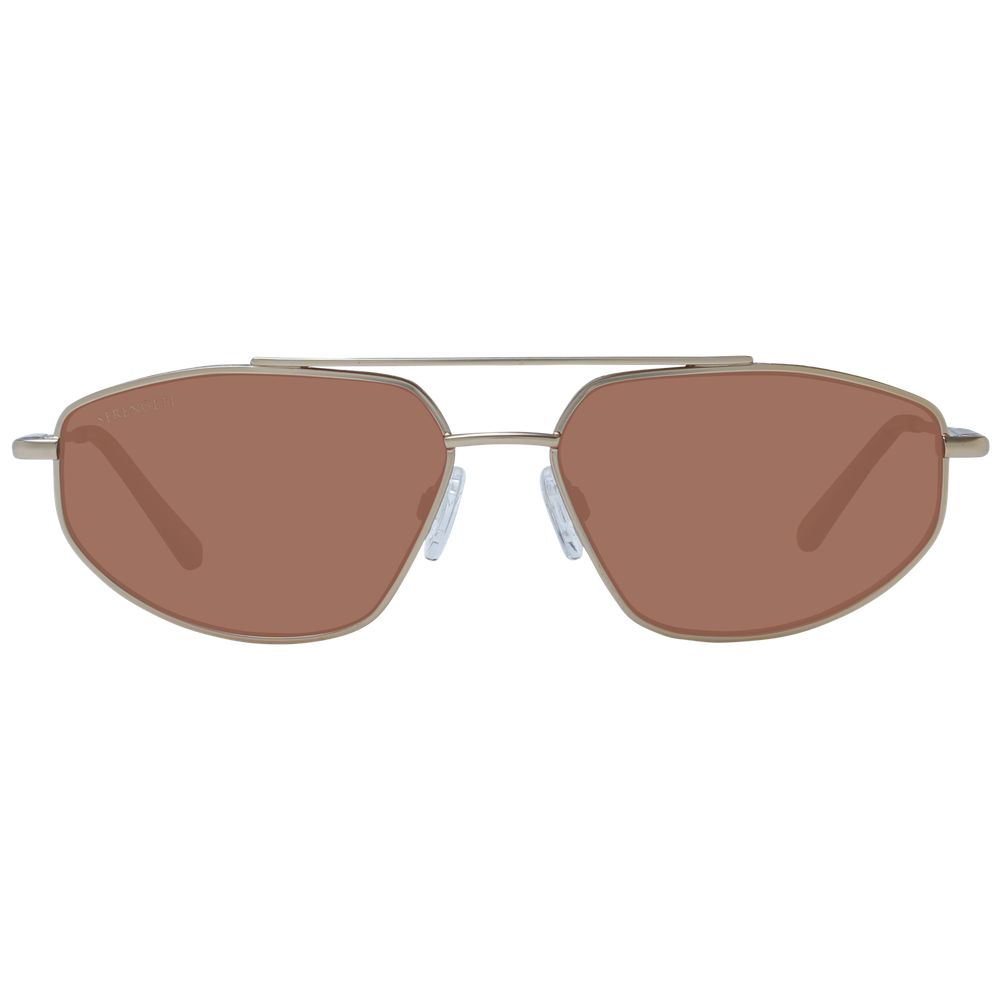 Serengeti Gold Metal Sunglasses | Regal Royce
