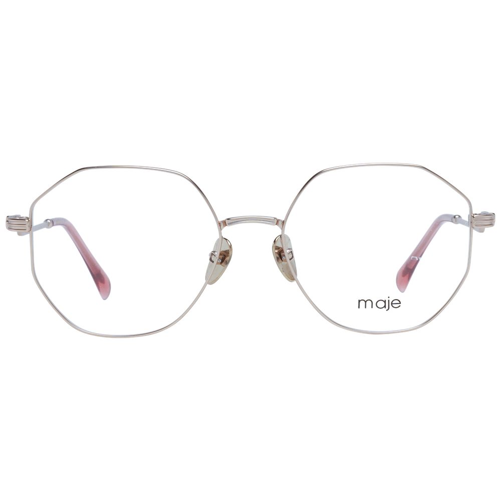 Maje Gold Metal Glasses (Frames) | Regal Royce
