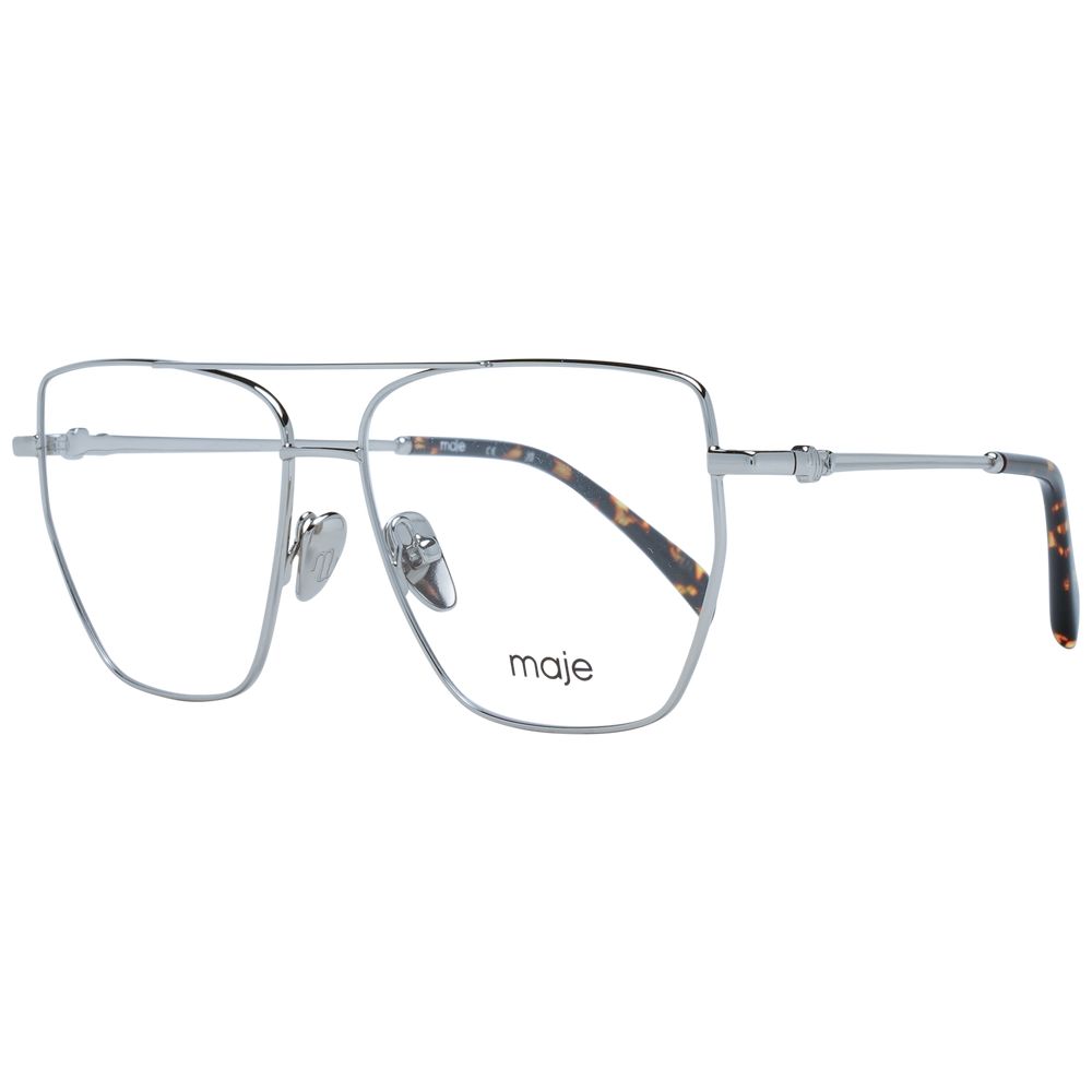 Maje Silver Metal Glasses (Frames) | Regal Royce