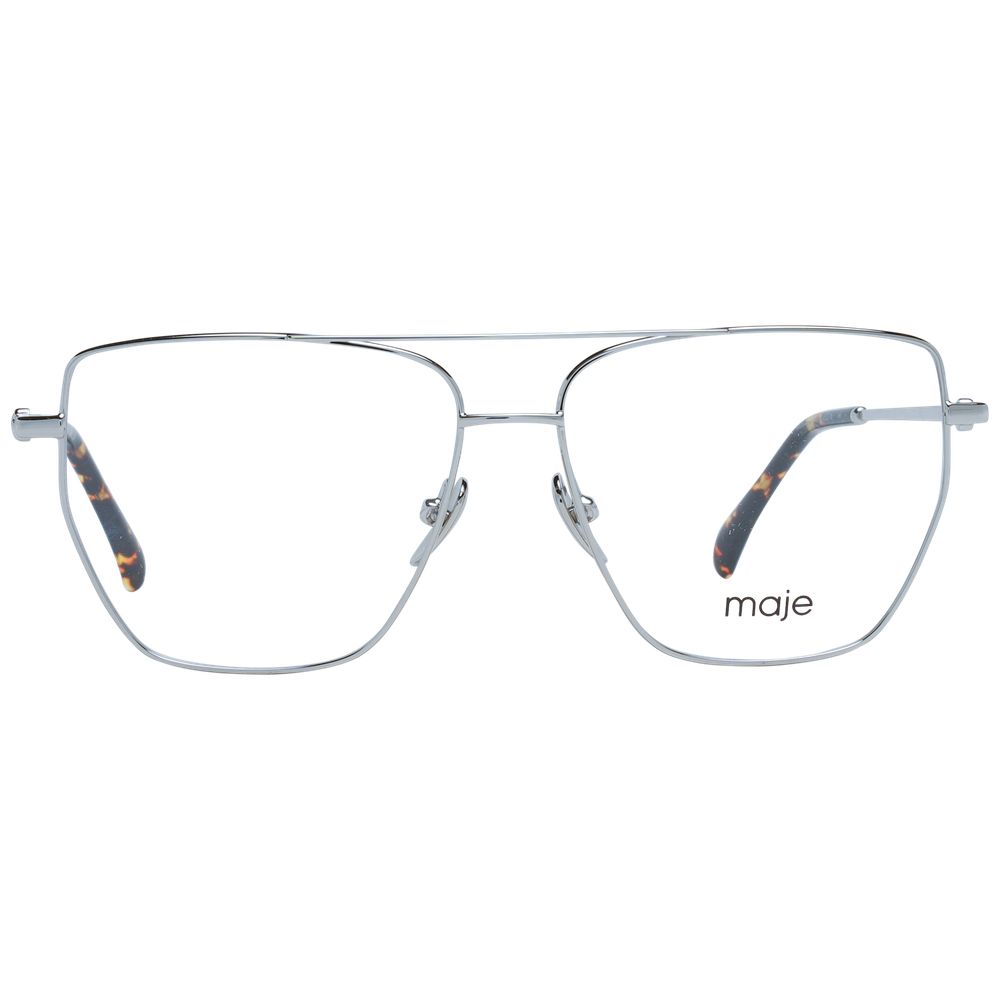 Maje Silver Metal Glasses (Frames) | Regal Royce