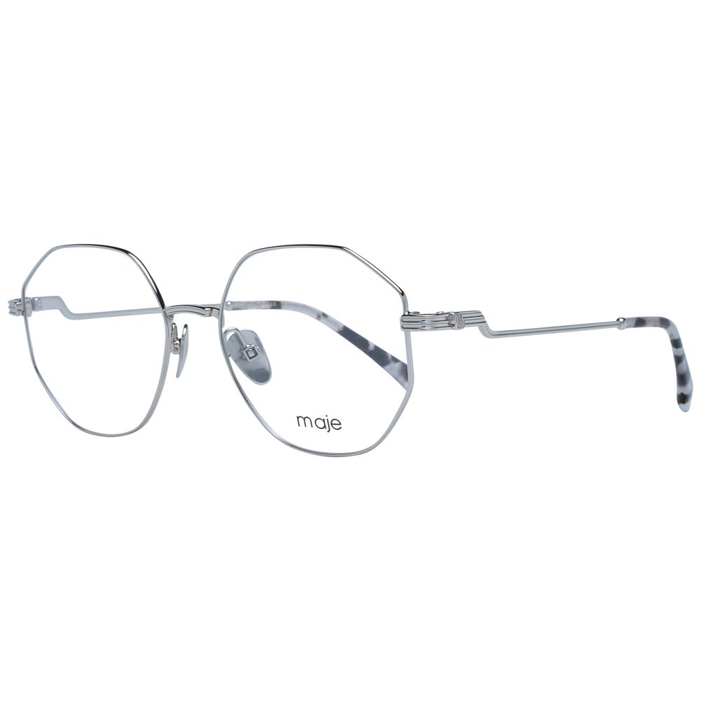 Maje Silver Metal Glasses (Frames) | Regal Royce