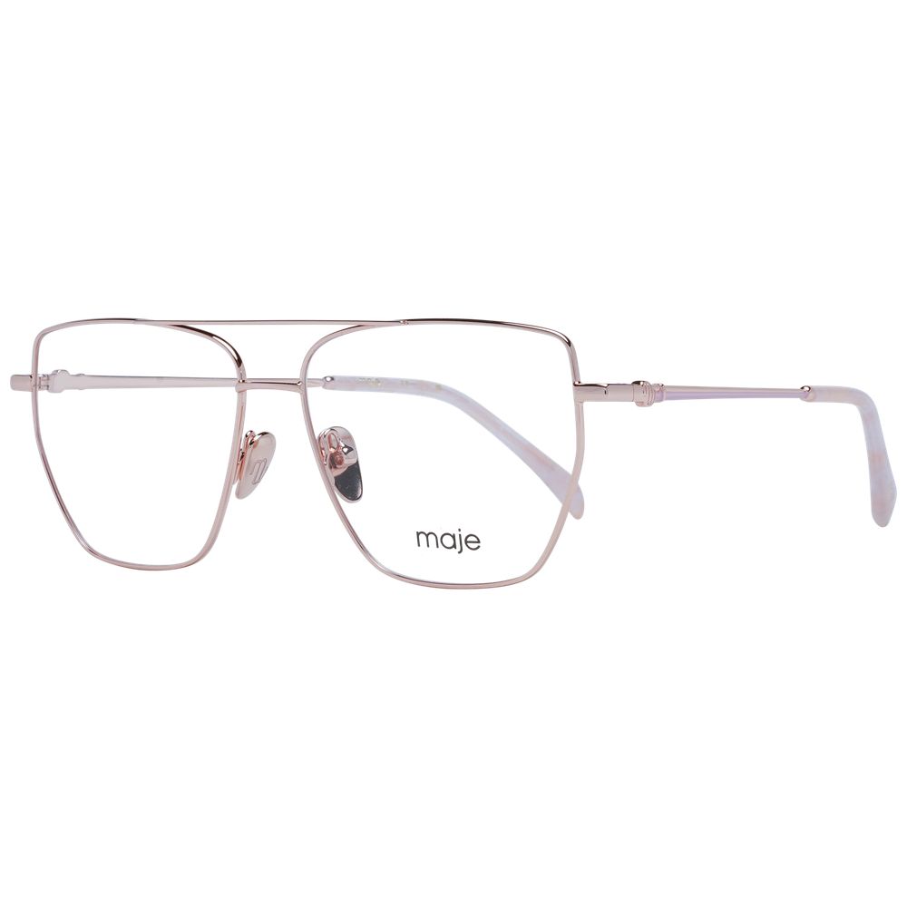 Maje Rose Gold Metal Glasses (Frames) | Regal Royce