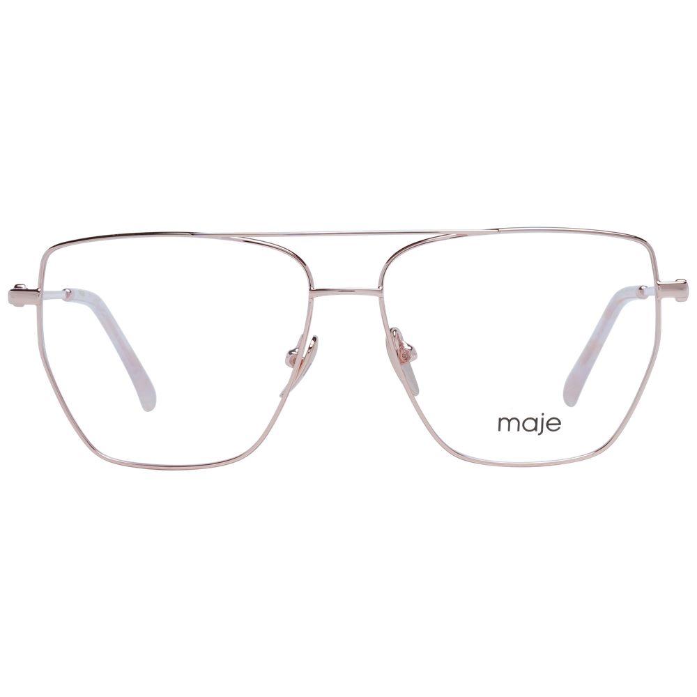 Maje Rose Gold Metal Glasses (Frames) | Regal Royce