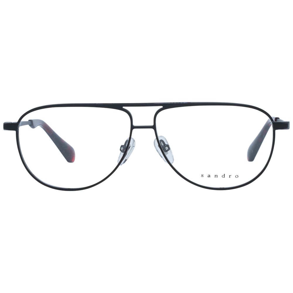 Sandro Black Stainless Steel Glasses (Frames) | Regal Royce