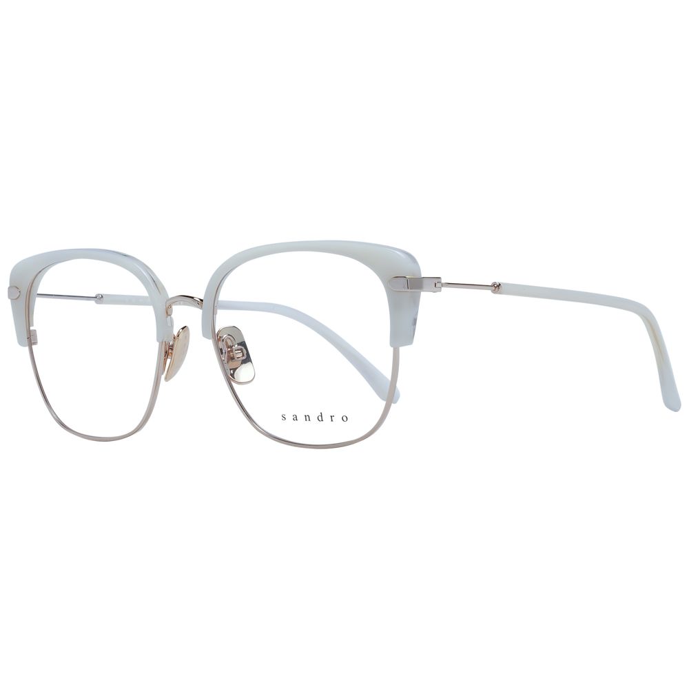 Sandro White Stainless Steel Glasses (Frames) | Regal Royce