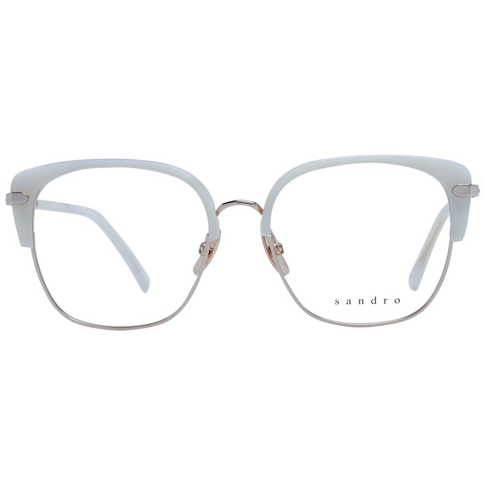 Sandro White Stainless Steel Glasses (Frames) | Regal Royce