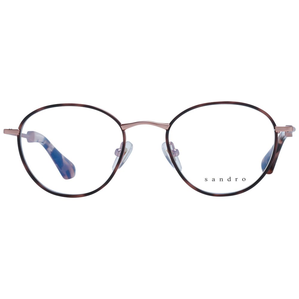 Sandro Brown Stainless Steel Glasses (Frames) | Regal Royce