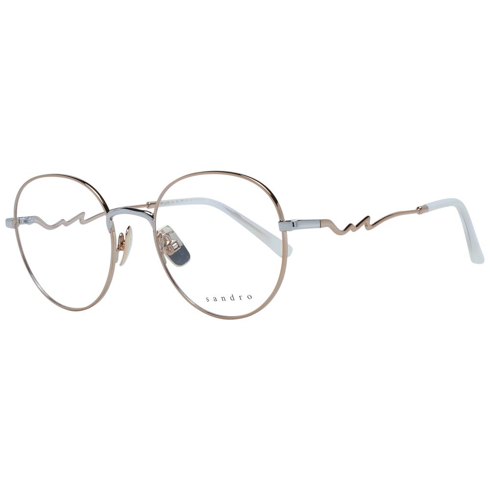 Sandro Gold Stainless Steel Glasses (Frames) | Regal Royce
