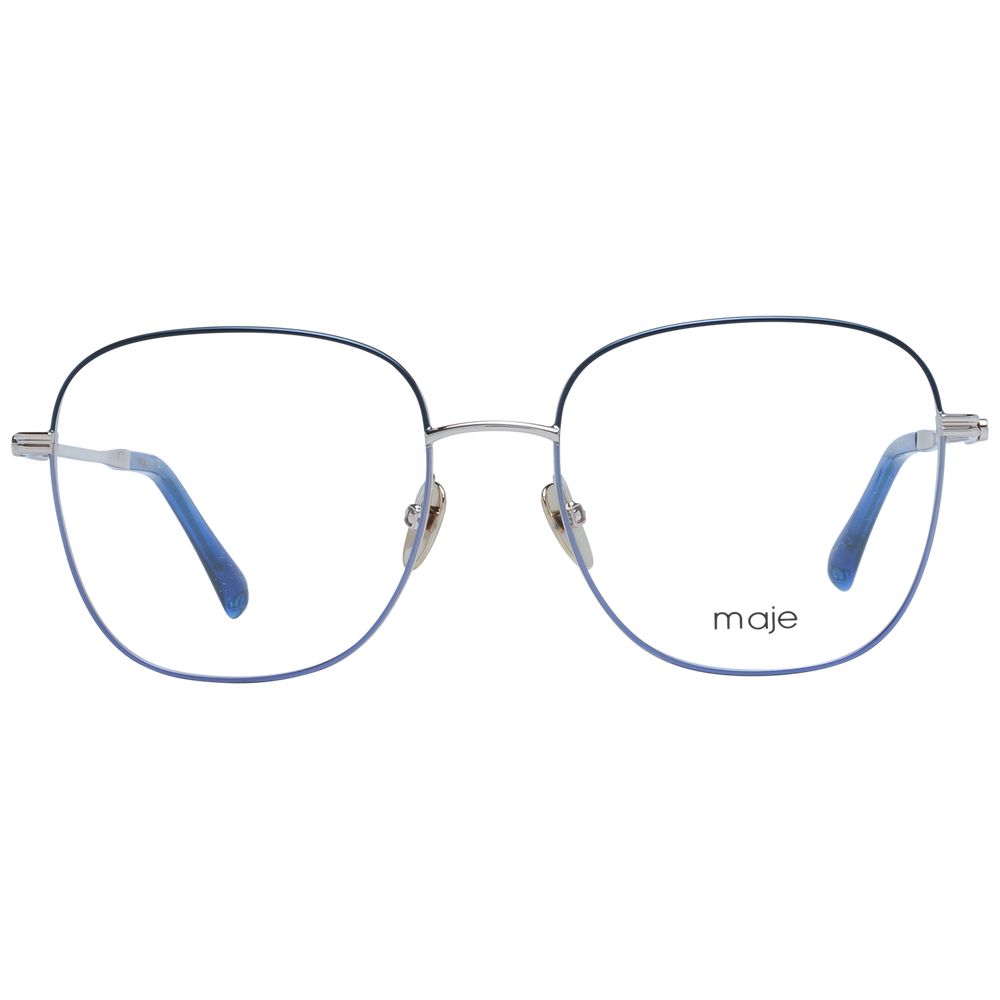 Maje Blue Metal Glasses (Frames) | Regal Royce