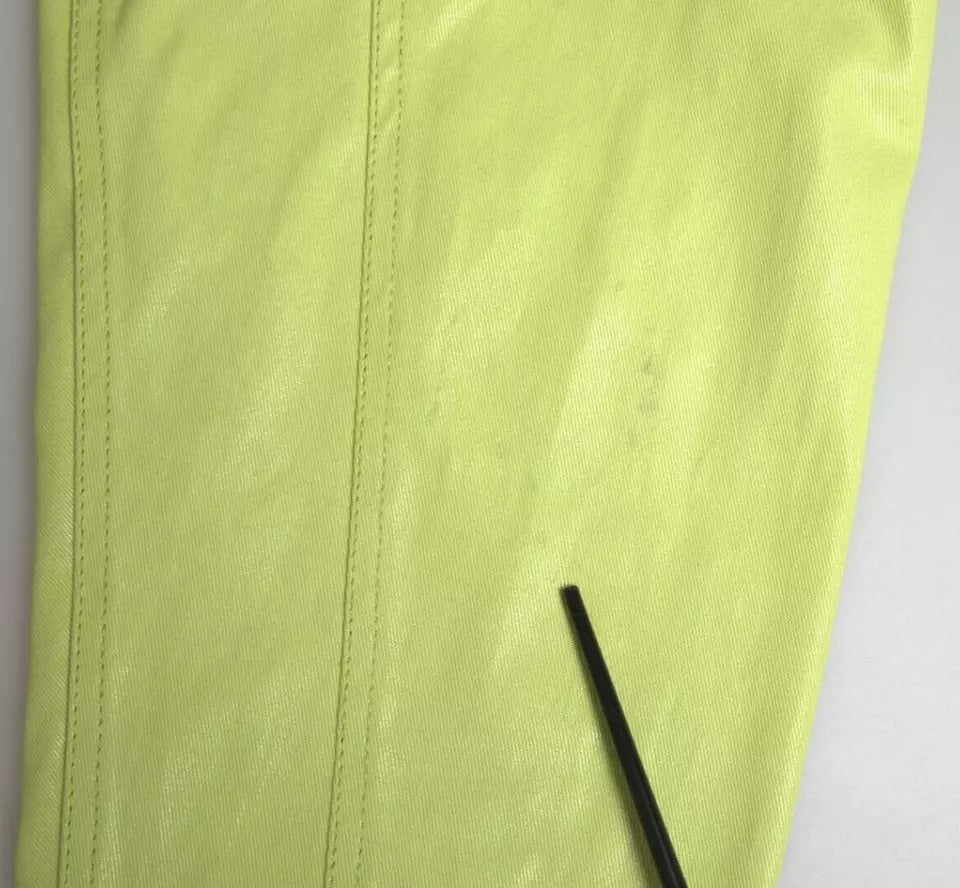 Dolce & Gabbana Green Cotton Collared Casual Button Down Shirt | Regal Royce