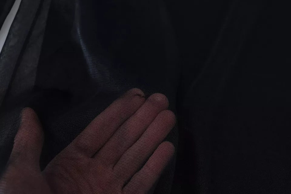 Dolce & Gabbana Black Polyester Logo Men Pullover Sweater | Regal Royce