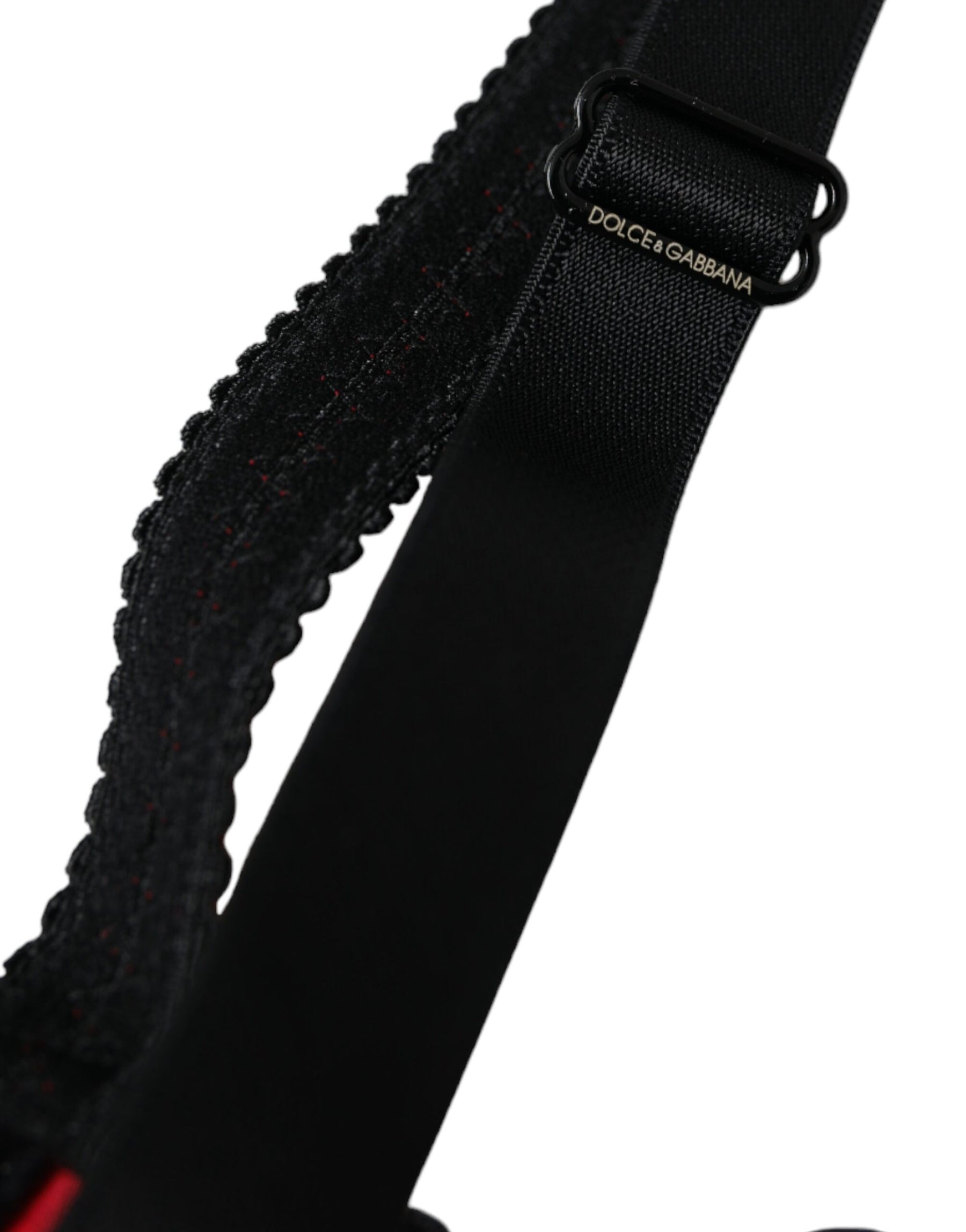 Dolce & Gabbana Bordeaux Silk Stretch Balconcino Bra Underwear | Regal Royce