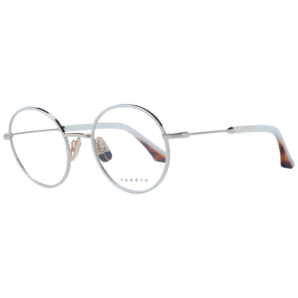 Sandro White Stainless Steel Glasses (Frames) | Regal Royce