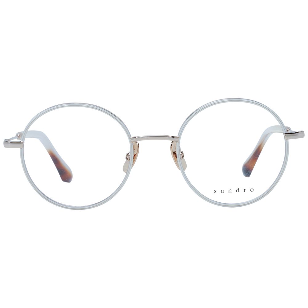 Sandro White Stainless Steel Glasses (Frames) | Regal Royce