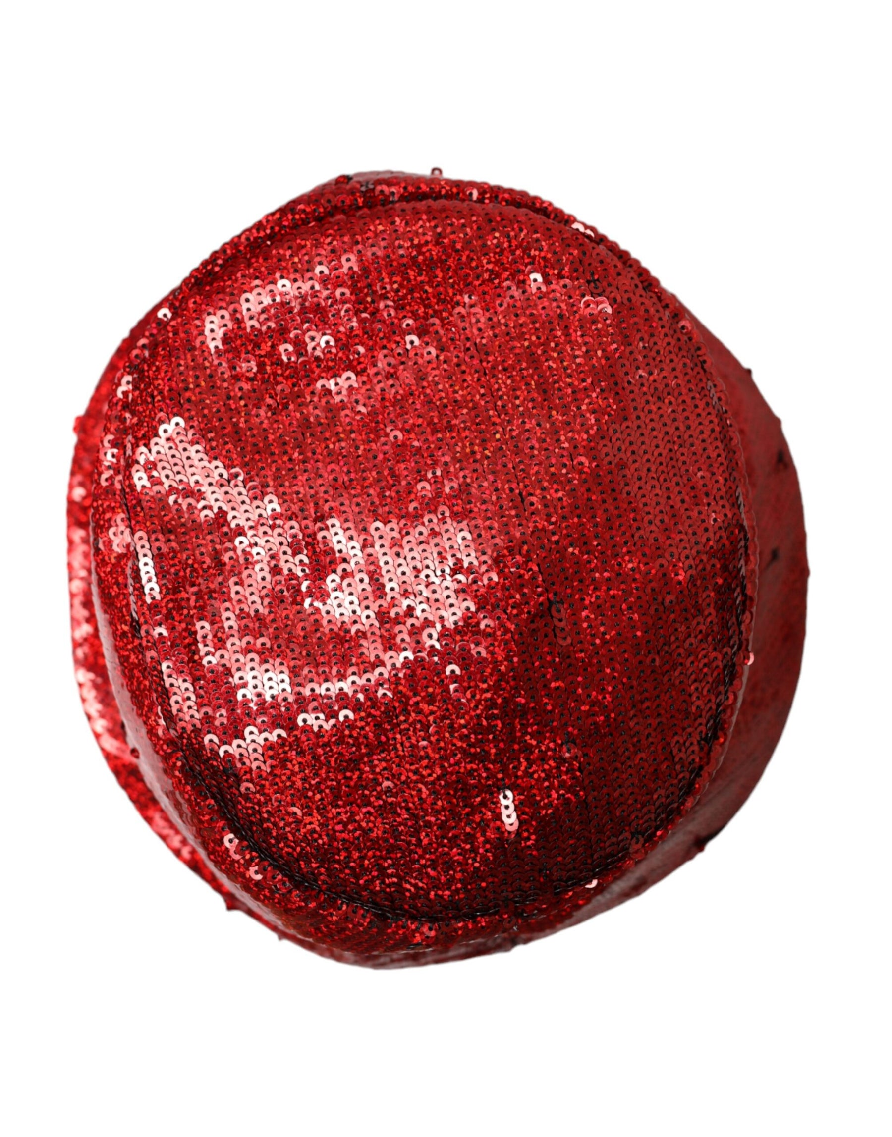 Dolce & Gabbana Red Sequined Nylon Bucket Hat Men | Regal Royce