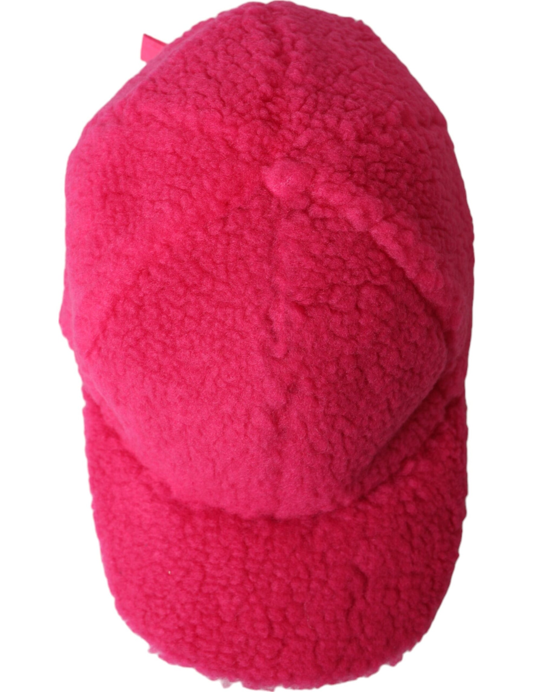 Dolce & Gabbana Pink Fleece Plush Baseball Hat Men | Regal Royce