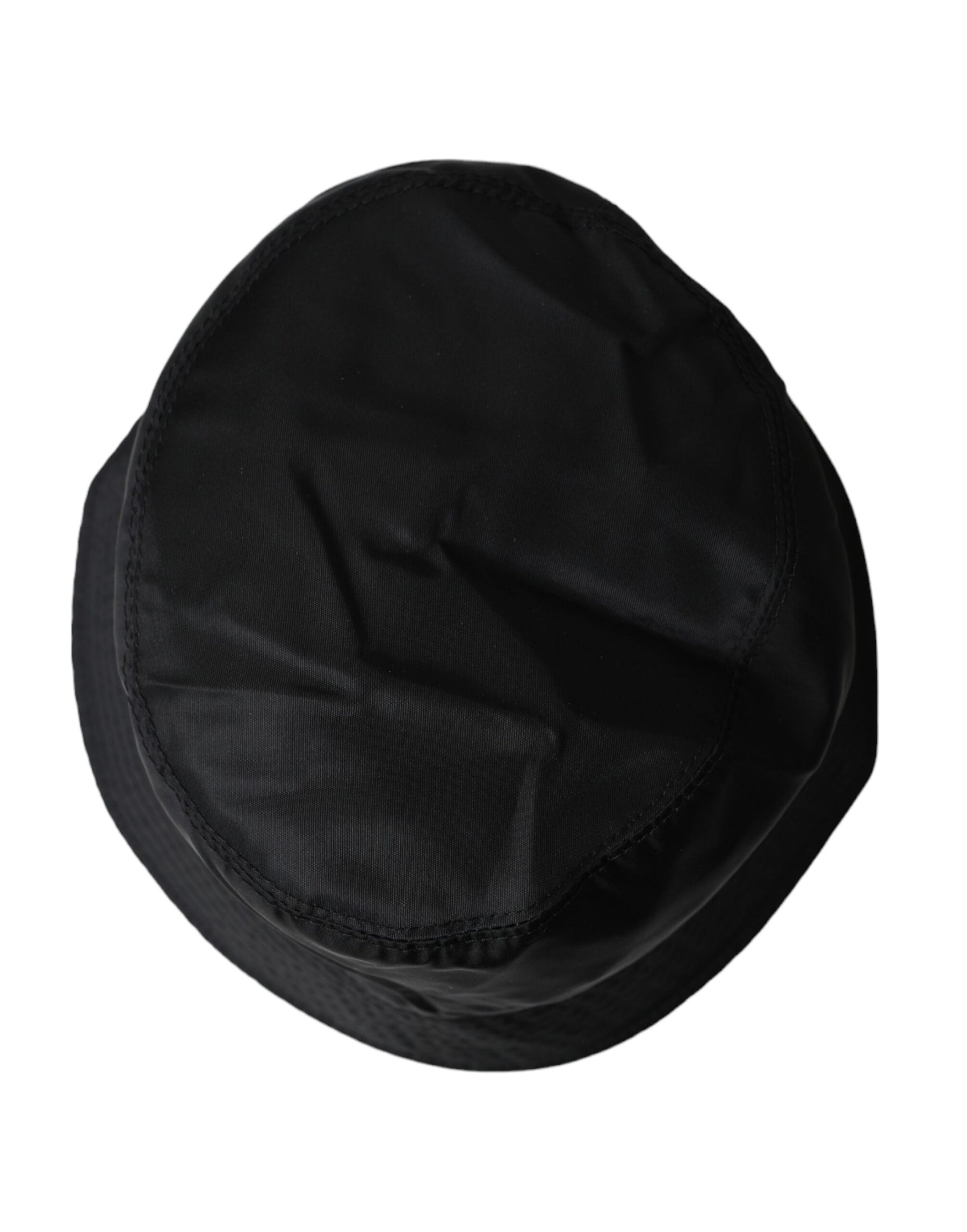 Dolce & Gabbana Black Wide Brim Cap Bucket Hat Men | Regal Royce