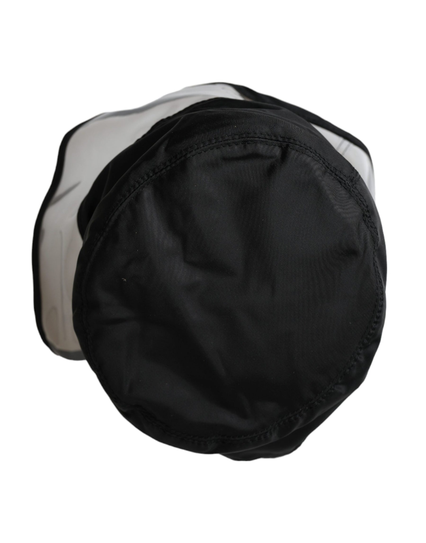 Dolce & Gabbana Black Polyester Plastic Bucket Hat Men | Regal Royce