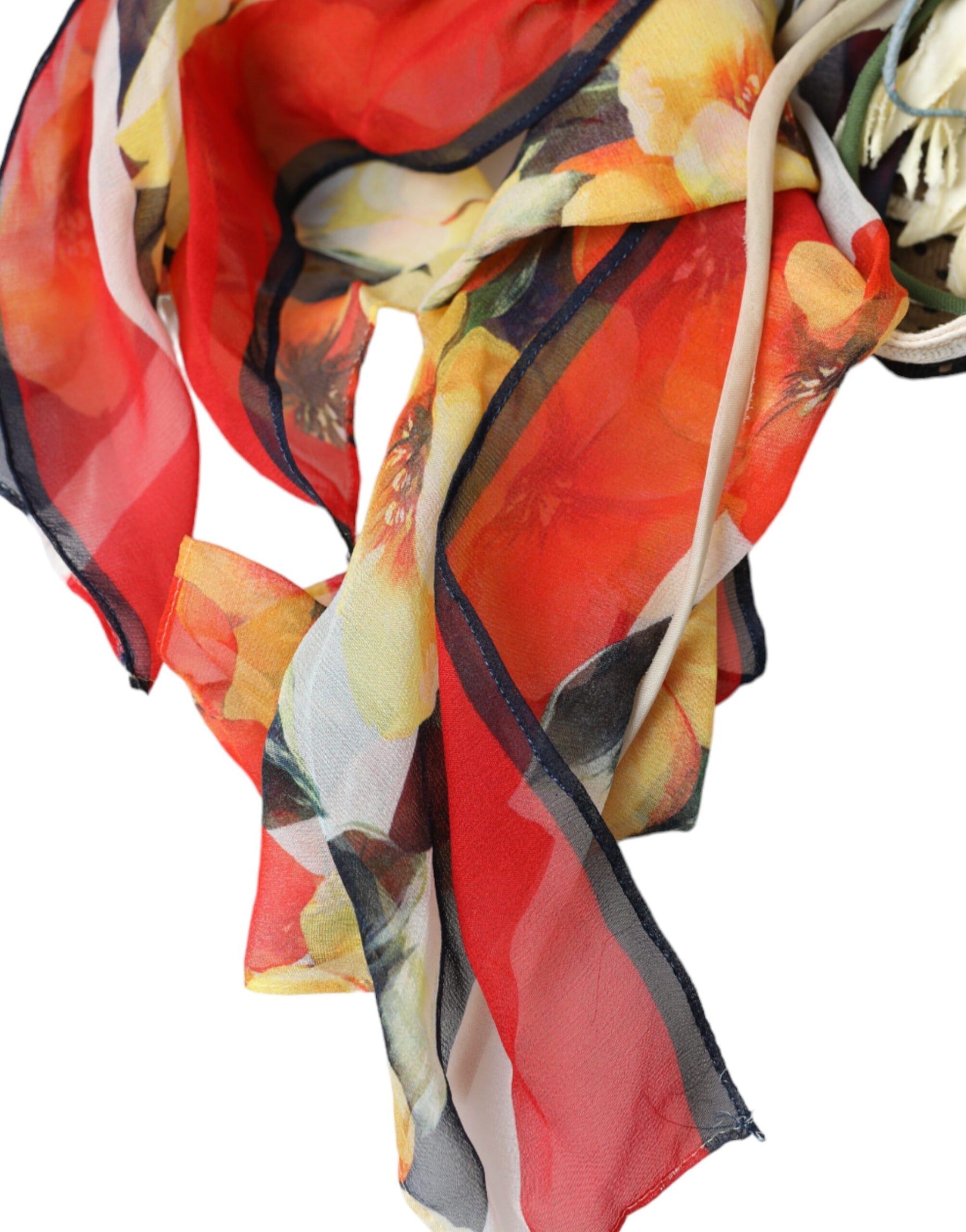 Dolce & Gabbana Multicolor Fantasy Wide Brim Floppy Hat | Regal Royce