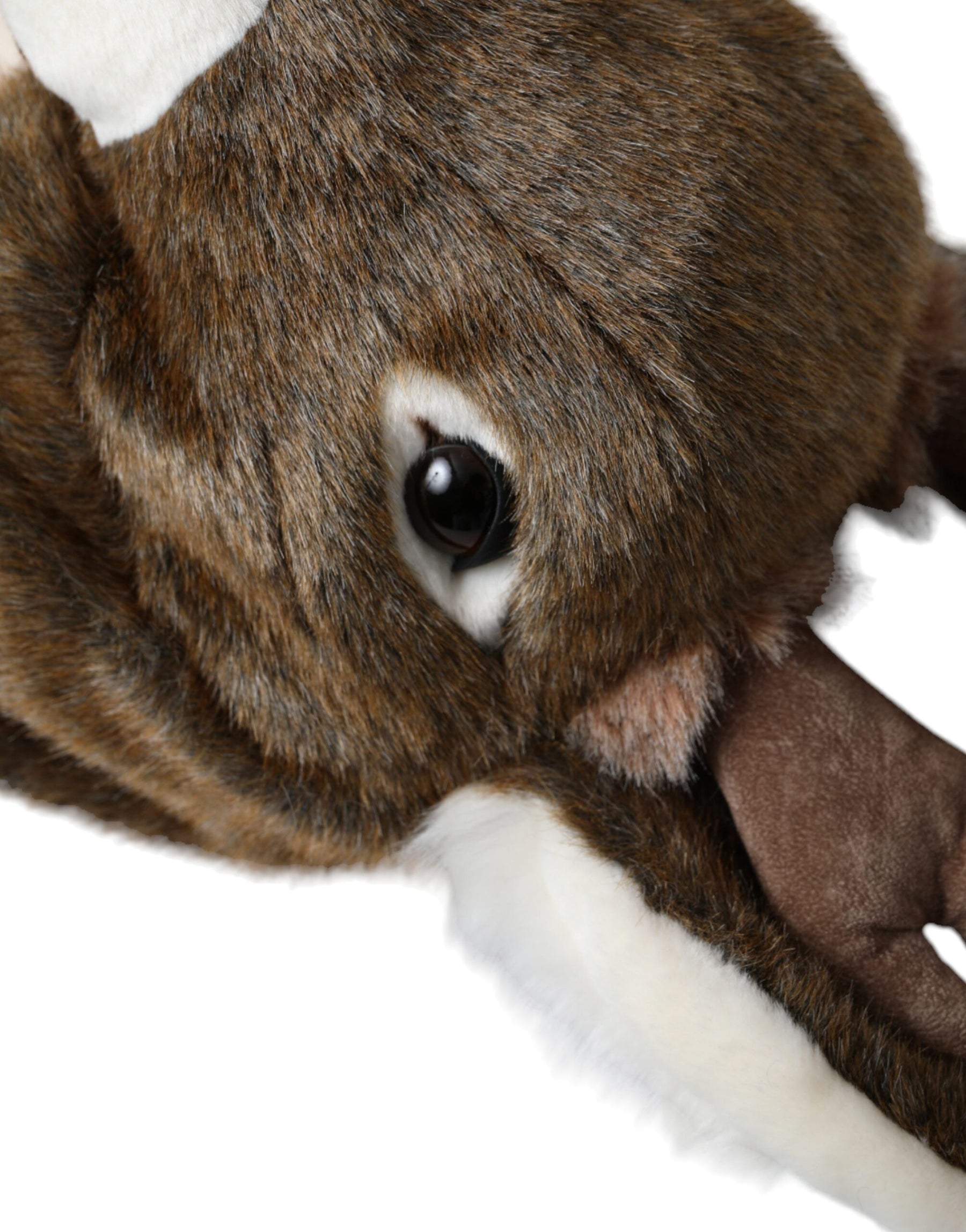 Dolce & Gabbana Brown Deer Faux Fur Whole Head Hat | Regal Royce