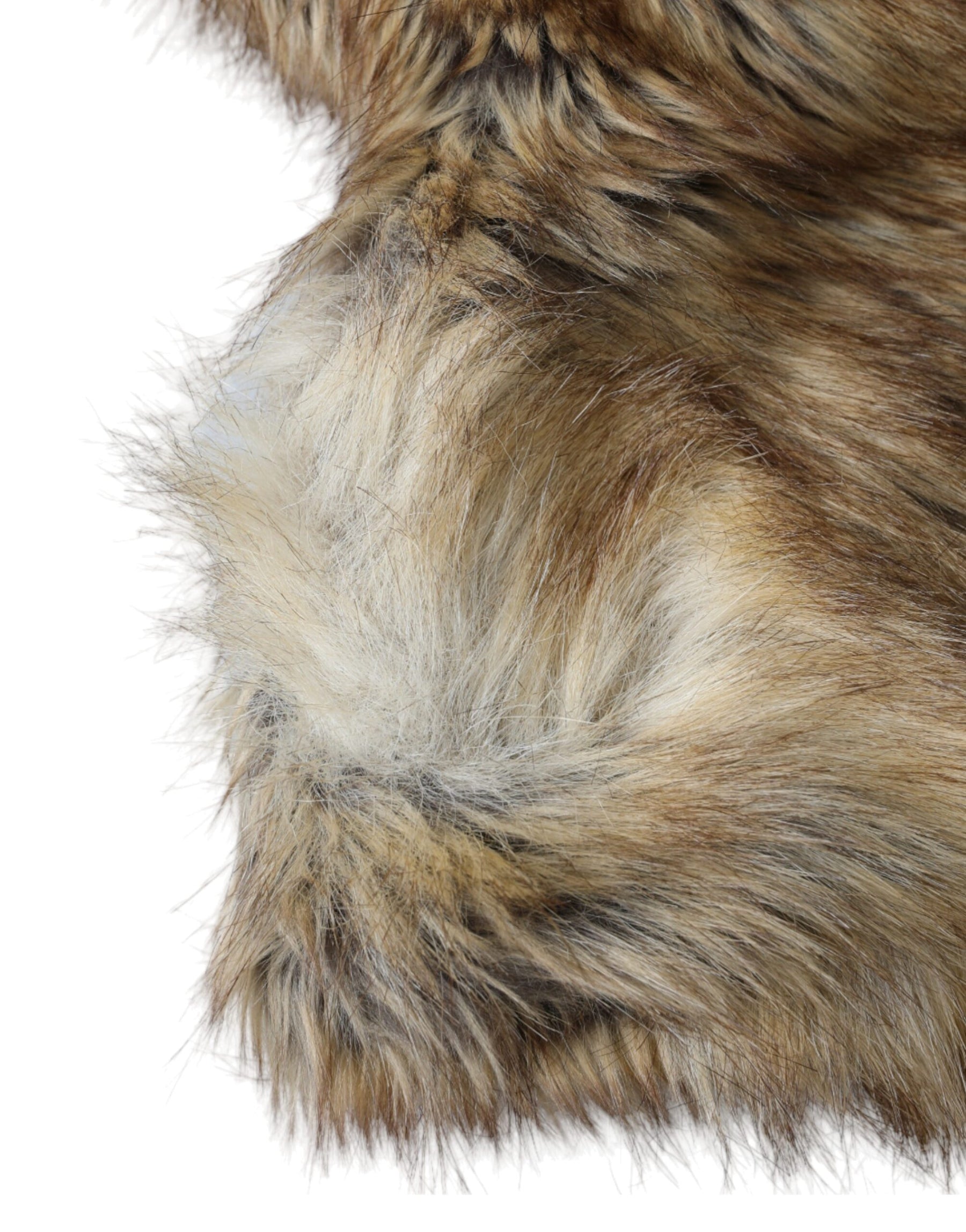 Dolce & Gabbana Brown Owl Faux Fur Whole Head Cap Hat | Regal Royce