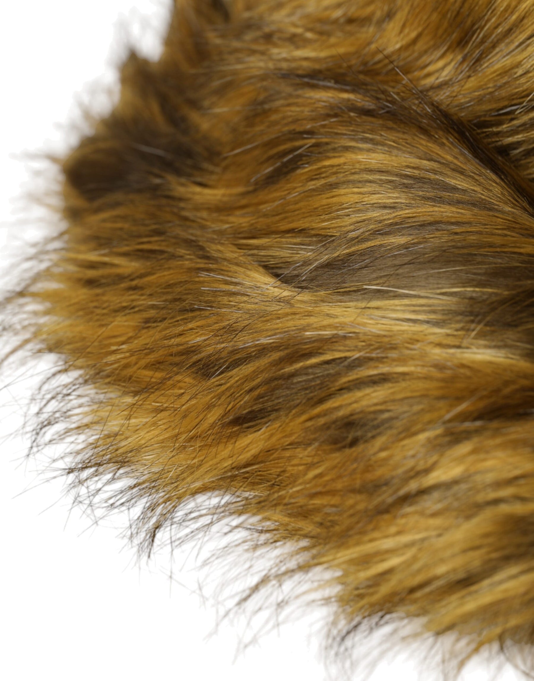 Dolce & Gabbana Brown Modacrylic Faux Fur Bucket Hat | Regal Royce