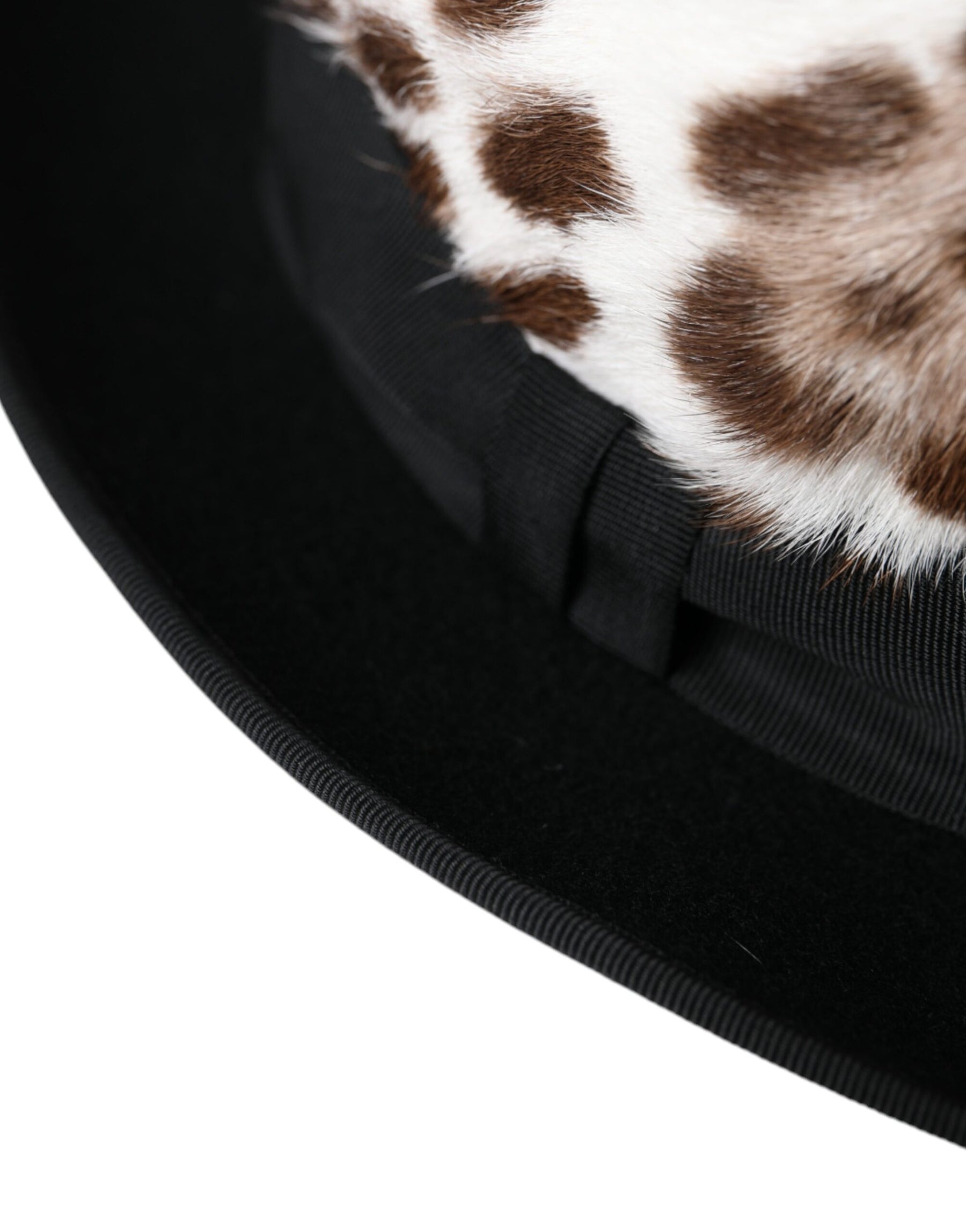 Dolce & Gabbana Multicolor Leopard Women Fedora Hat | Regal Royce