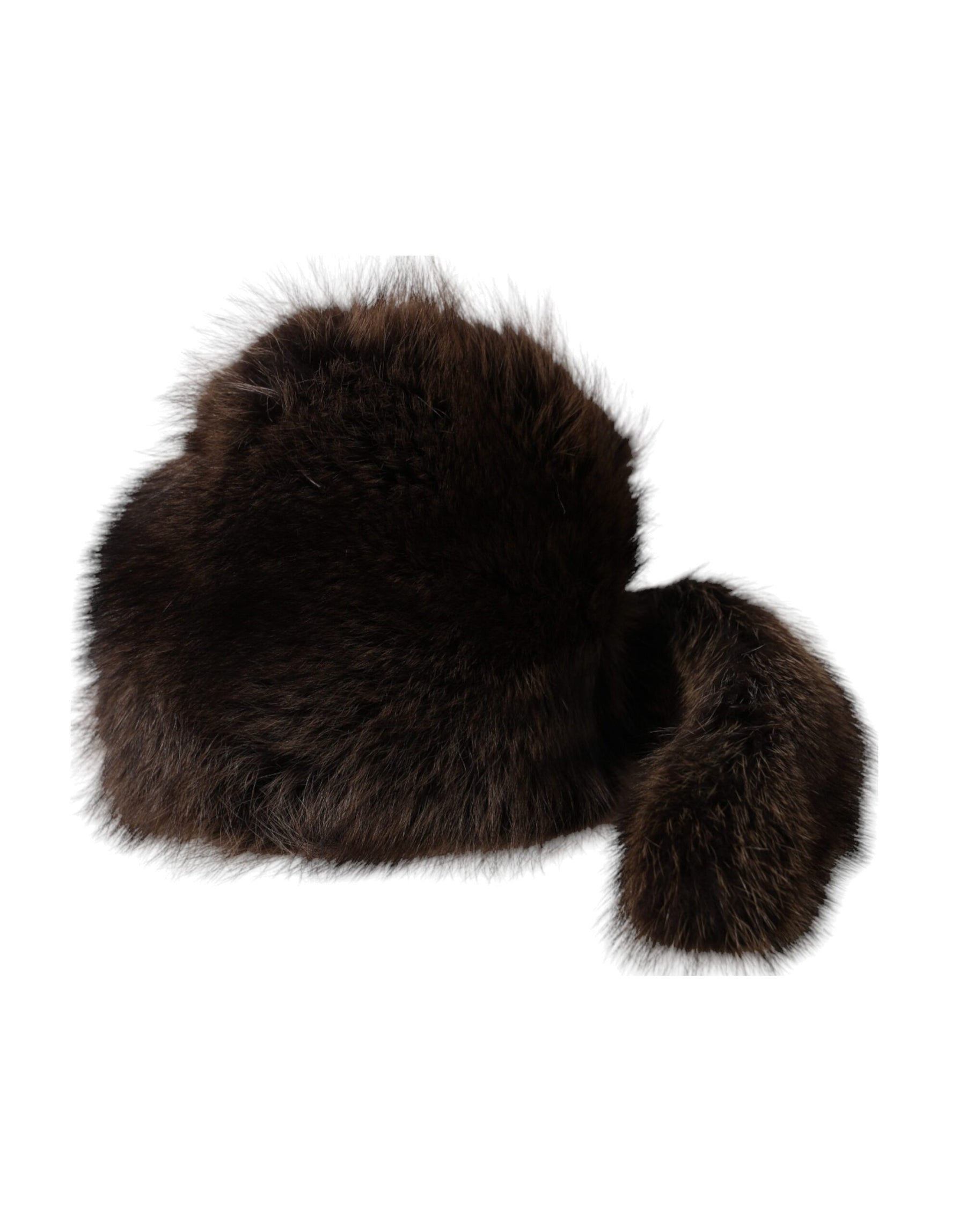 Dolce & Gabbana Women Brown Raccoon Fur Bucket Hat | Regal Royce
