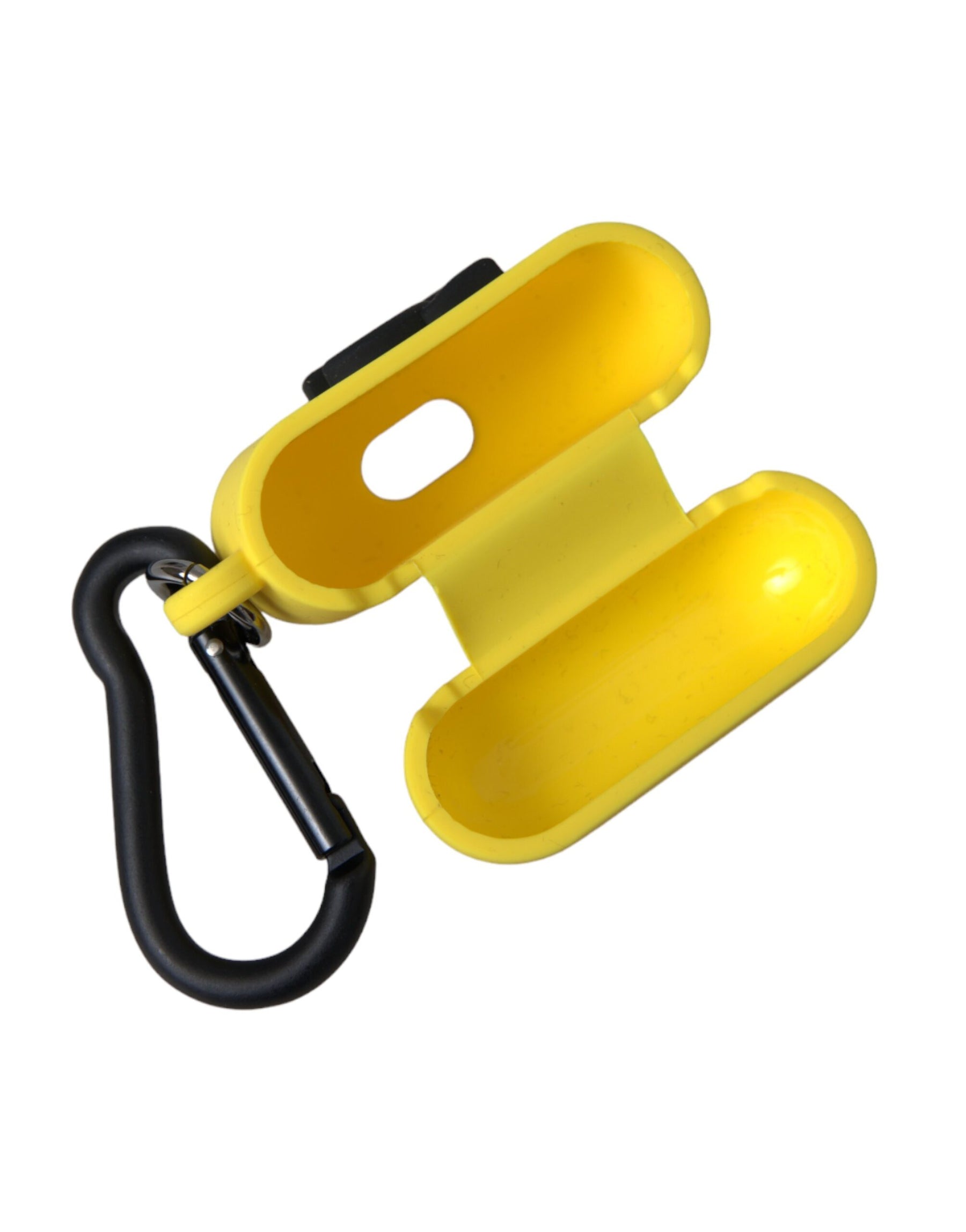 Dolce & Gabbana Yellow Silicone Logo Embossed Airpods Case | Regal Royce