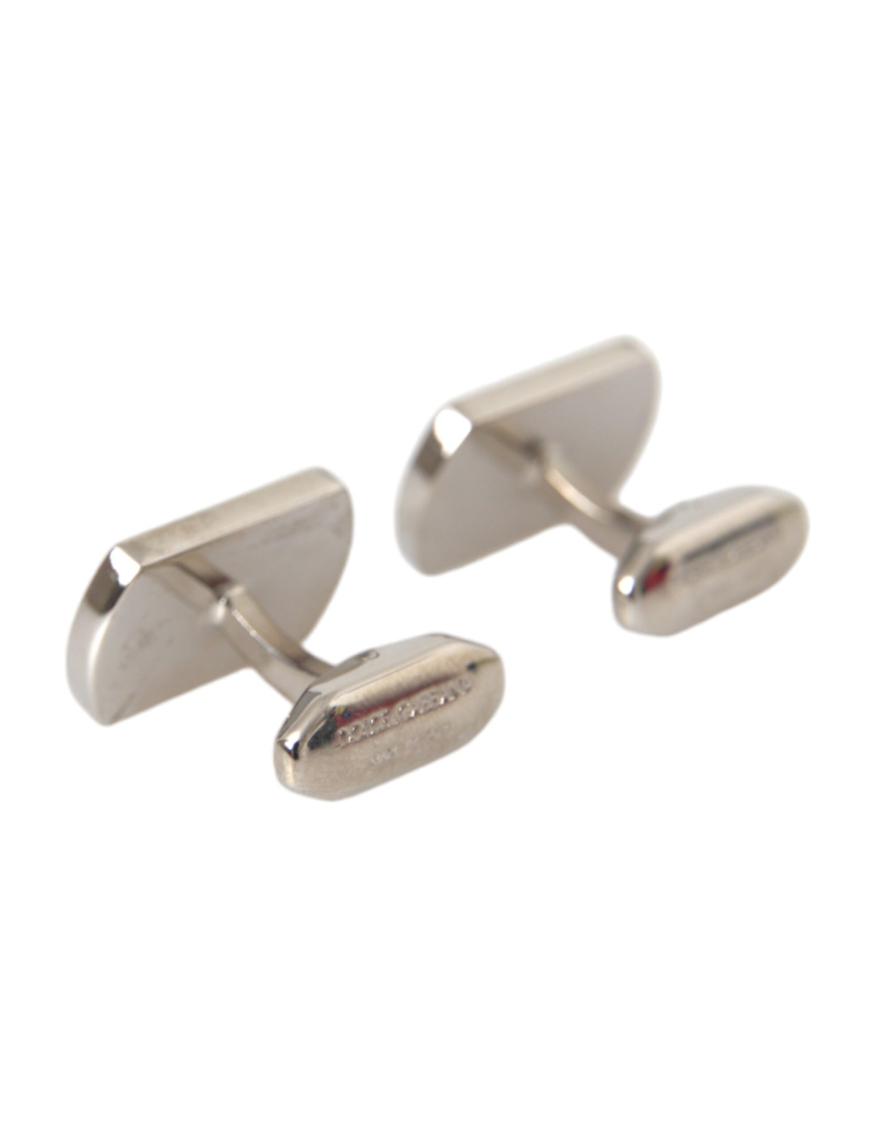 Dolce & Gabbana Silver Gold Plated Metal Brass Pin Cufflinks | Regal Royce