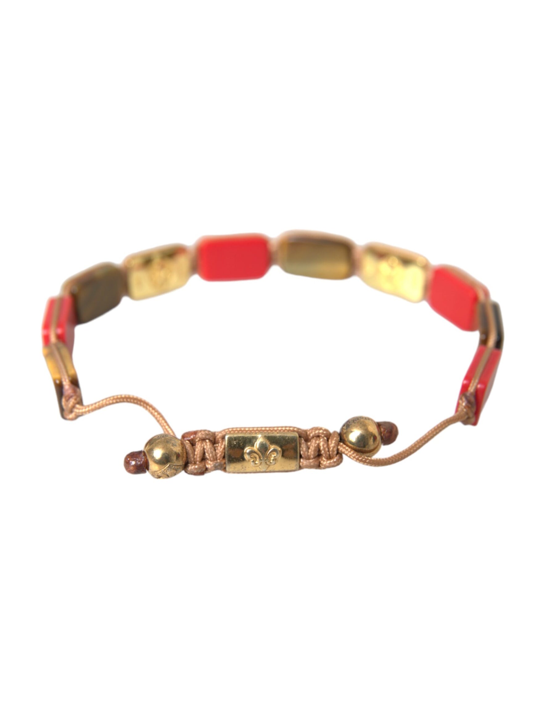 Nialaya CZ Tiger Eye Red Coral 925 Silver Men Bracelet | Regal Royce