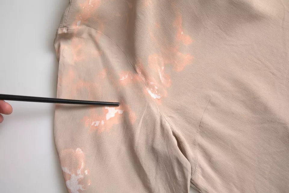 Dolce & Gabbana Brown Round Neck Short Sleeve Blouse Top | Regal Royce