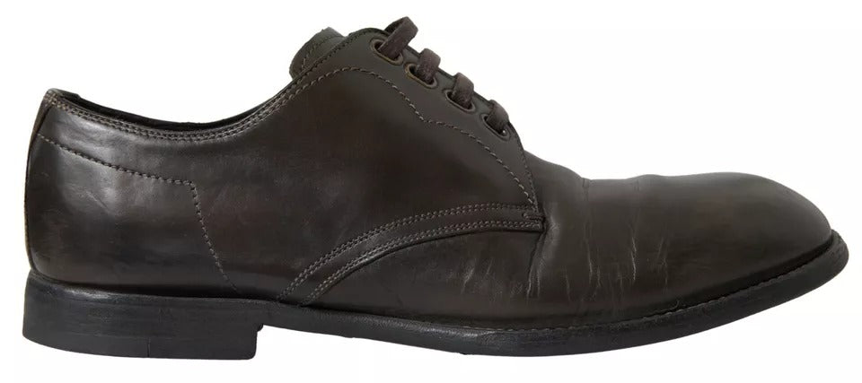 Dolce & Gabbana Green Leather Mens Formal Dress Shoes | Regal Royce