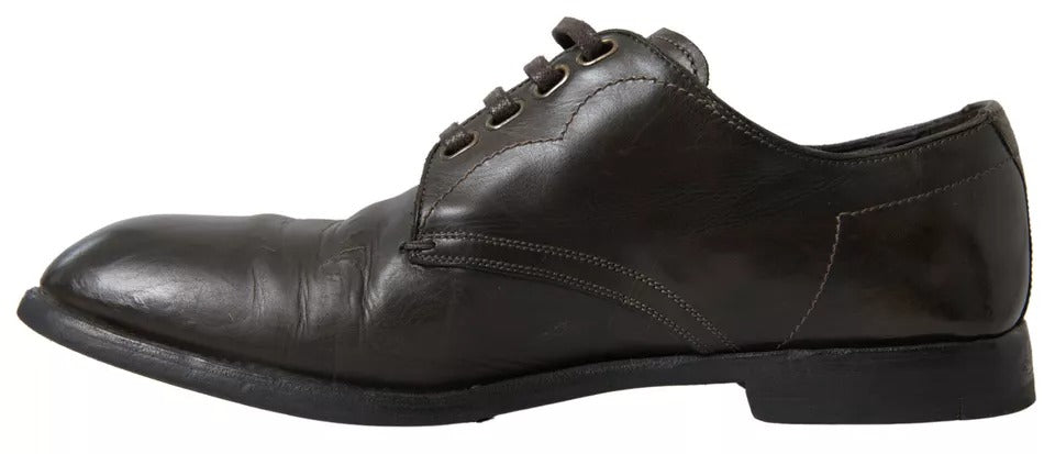 Dolce & Gabbana Green Leather Mens Formal Dress Shoes | Regal Royce