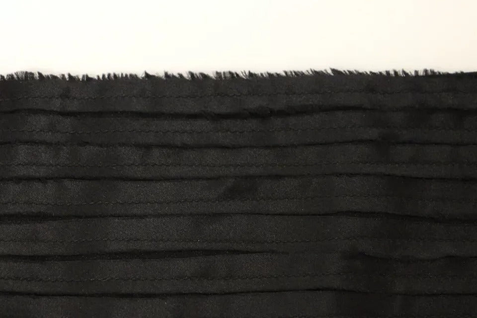 Dolce & Gabbana Black Silk Womens Waist Cummerbund | Regal Royce